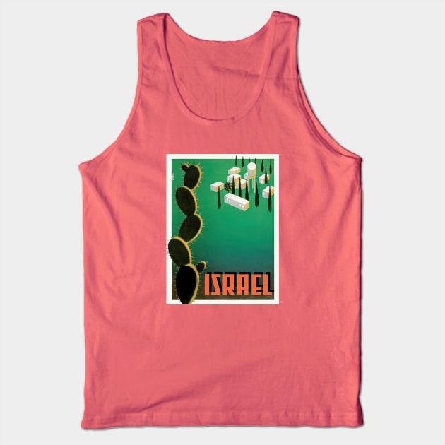 Israel, Poster. 1946 Tank Top by UltraQuirky